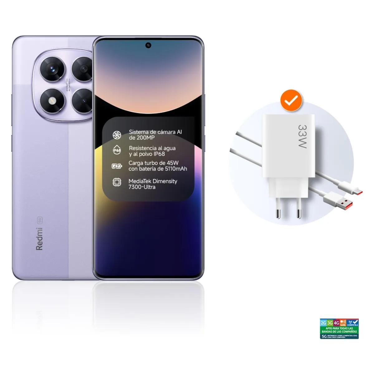 CLARO - Celular Xiaomi Redmi Note 14 Pro 5G 256Gb