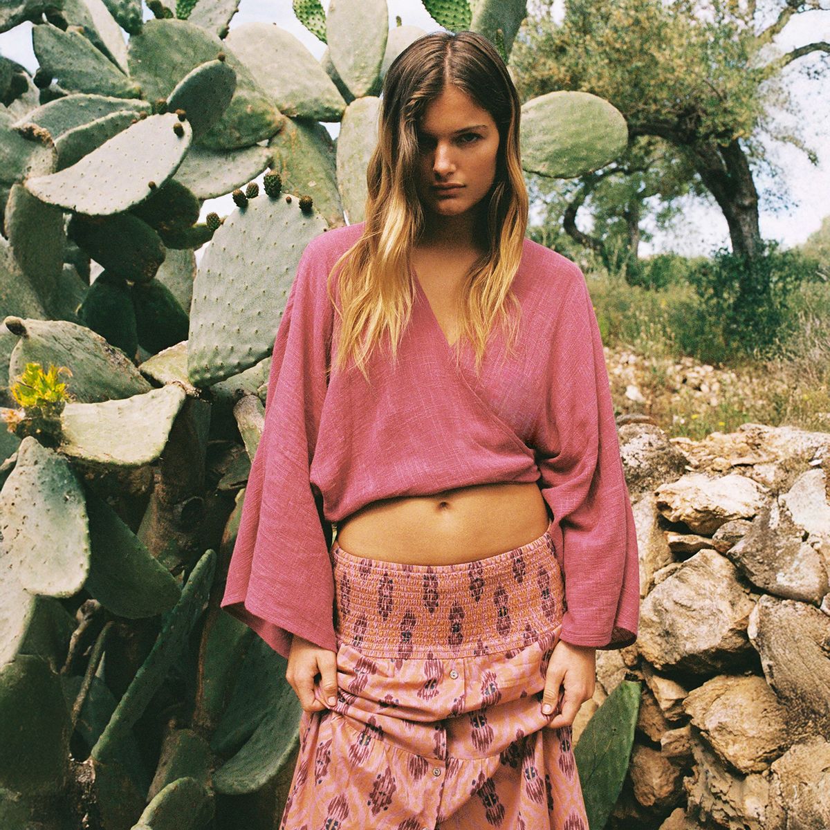 BROWNIE - Blusa Rustica Multiposicion Mujer Brownie