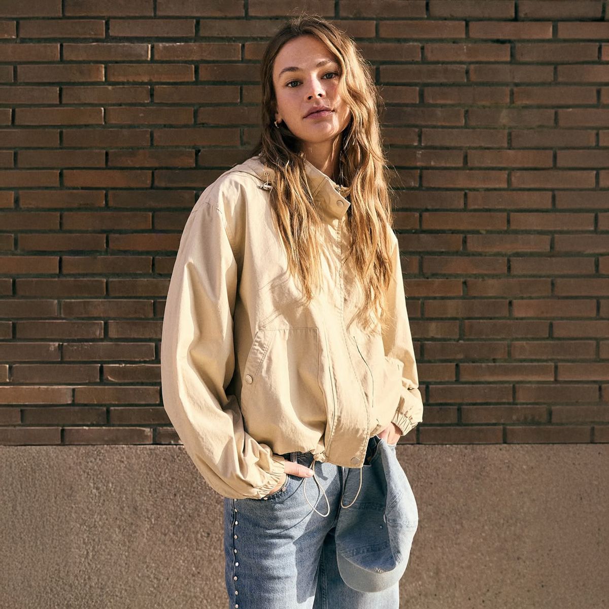 BROWNIE - Chaqueta Algodón Con Capucha Mujer Brownie