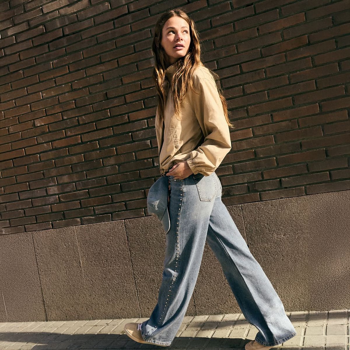 BROWNIE - Chaqueta Algodón Con Capucha Mujer Brownie