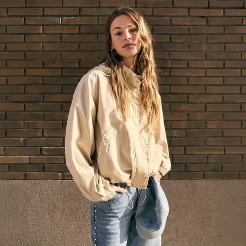 BROWNIE - Chaqueta Algodón Con Capucha Mujer