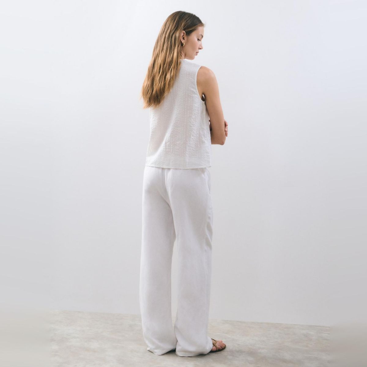 BROWNIE - Blusa Volante Mujer Brownie