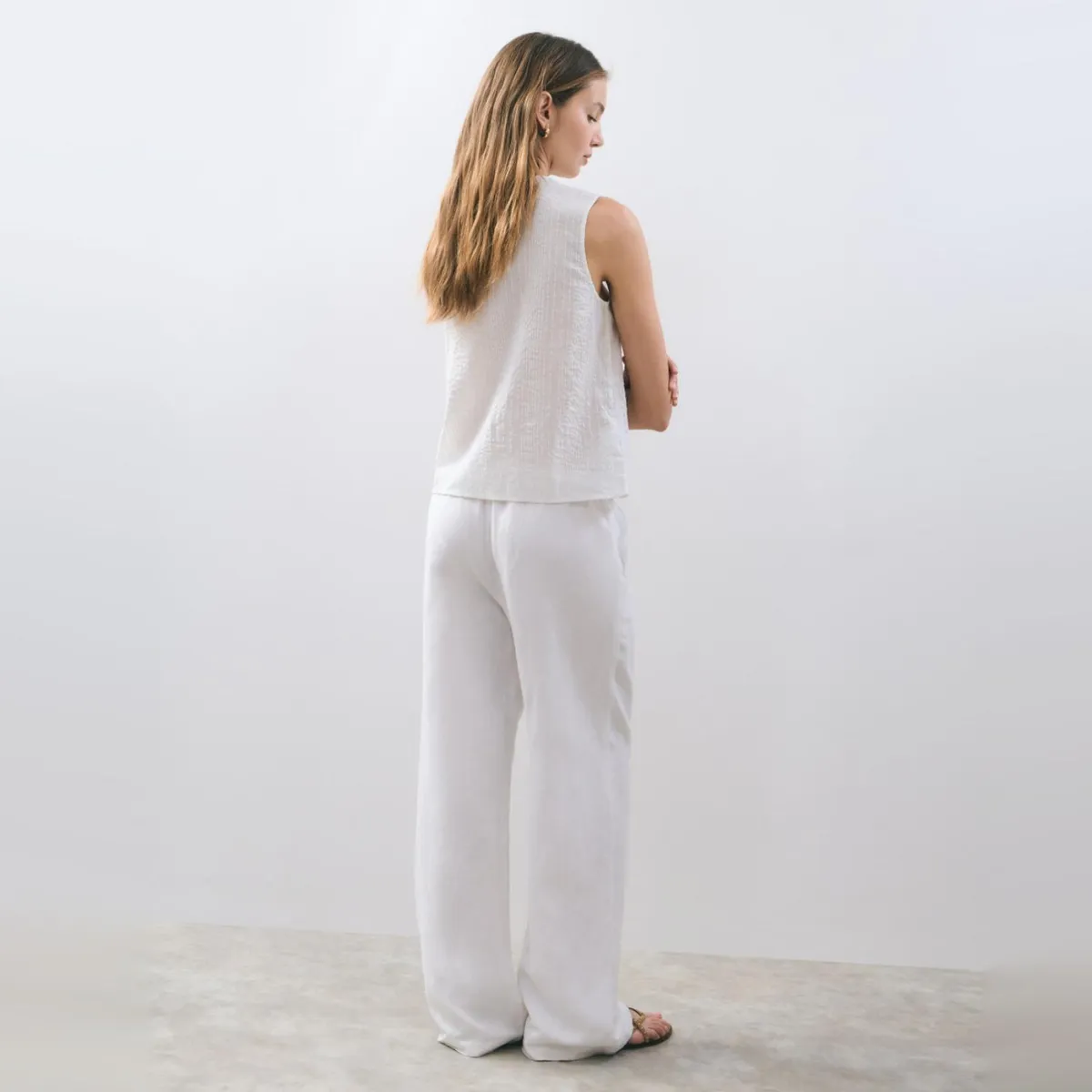 BROWNIE - Blusa Volante Mujer Brownie