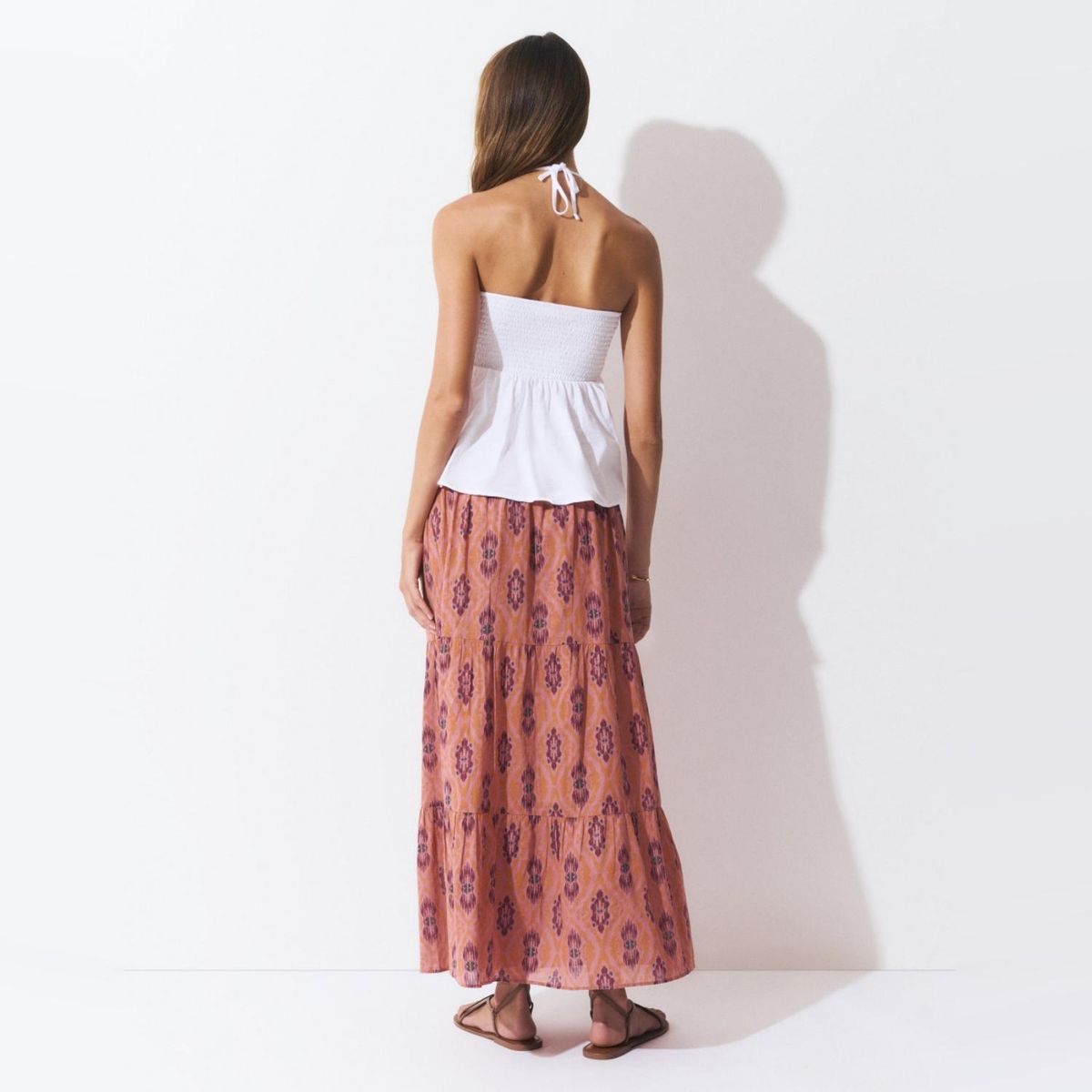 BROWNIE - Top Bandeau Smock Mujer Brownie