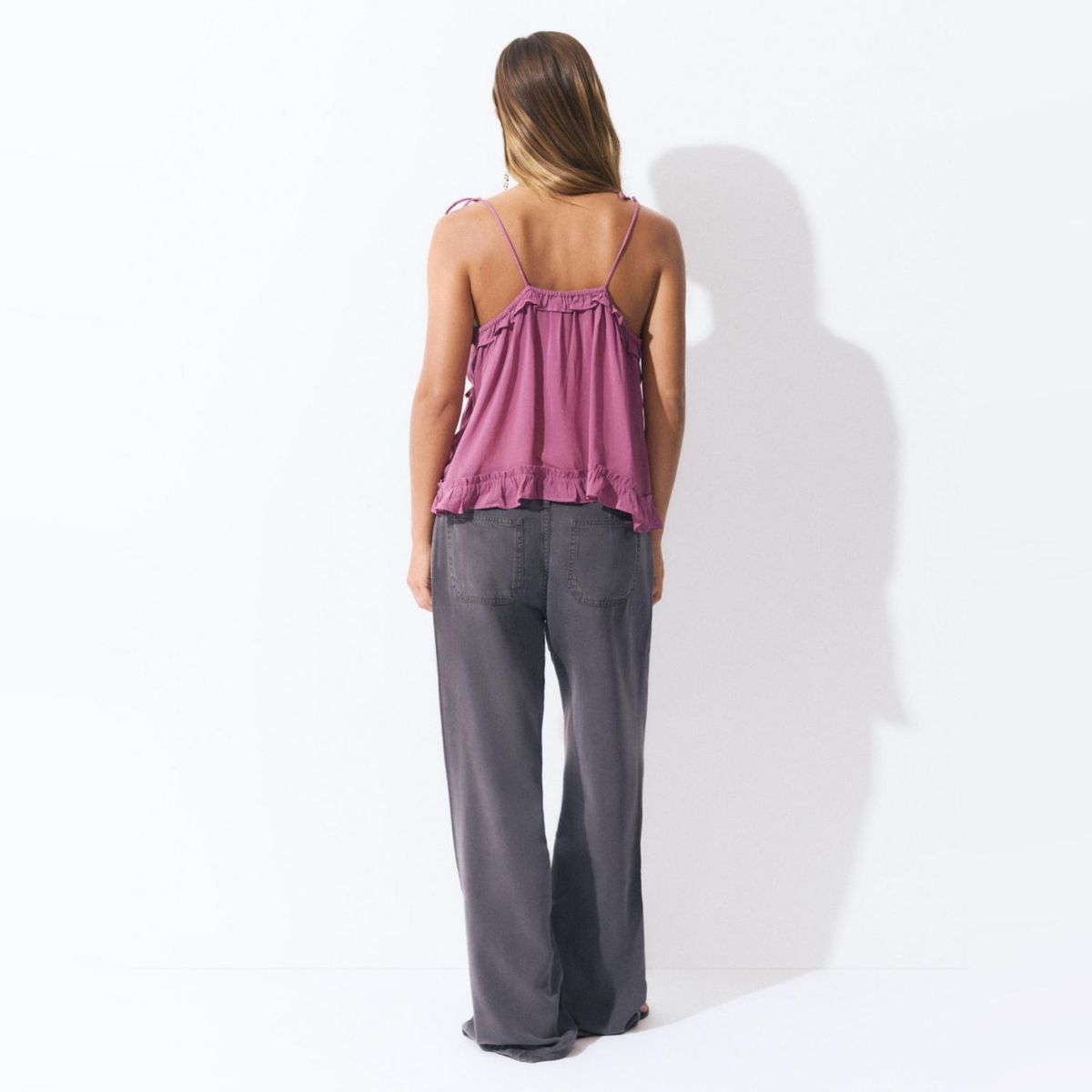 BROWNIE - Top Volantes Mujer Brownie