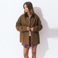 Chaqueta Corta Algodon Mujer