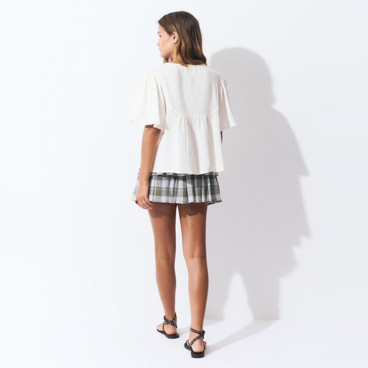 BROWNIE - Blusa Laces Dobletela Mujer Brownie