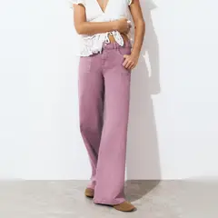 BROWNIE - Pantalón Culotte con Bolsillos Frontales Mujer