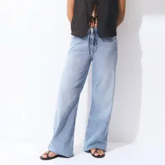 BROWNIE - Jeans Recto Eyelets Lateral Mujer