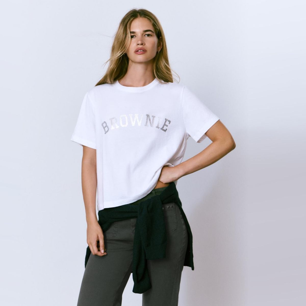 BROWNIE - Polera Texto Mujer Brownie