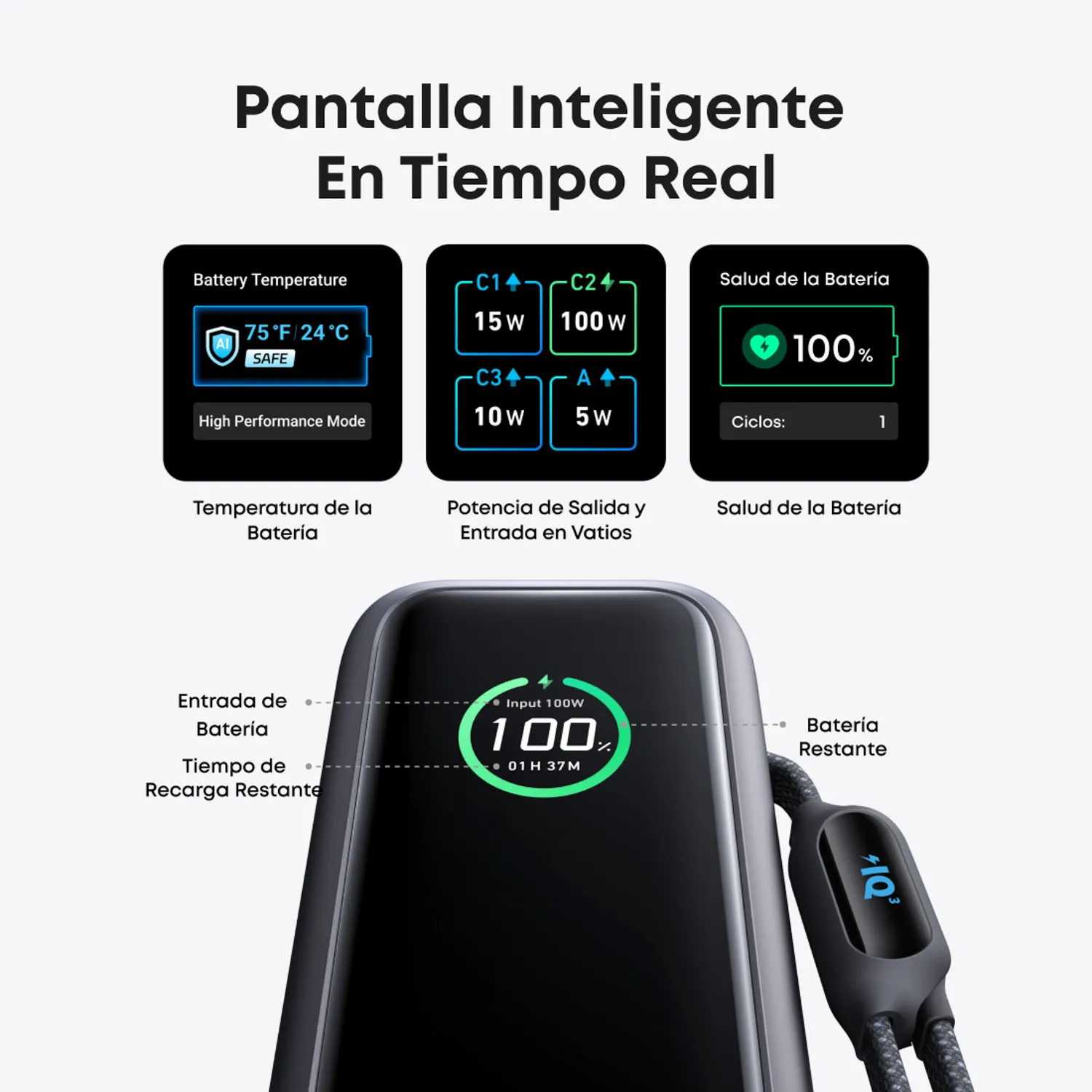 ANKER Power Bank Anker Laptop 25K 165W | Falabella Chile