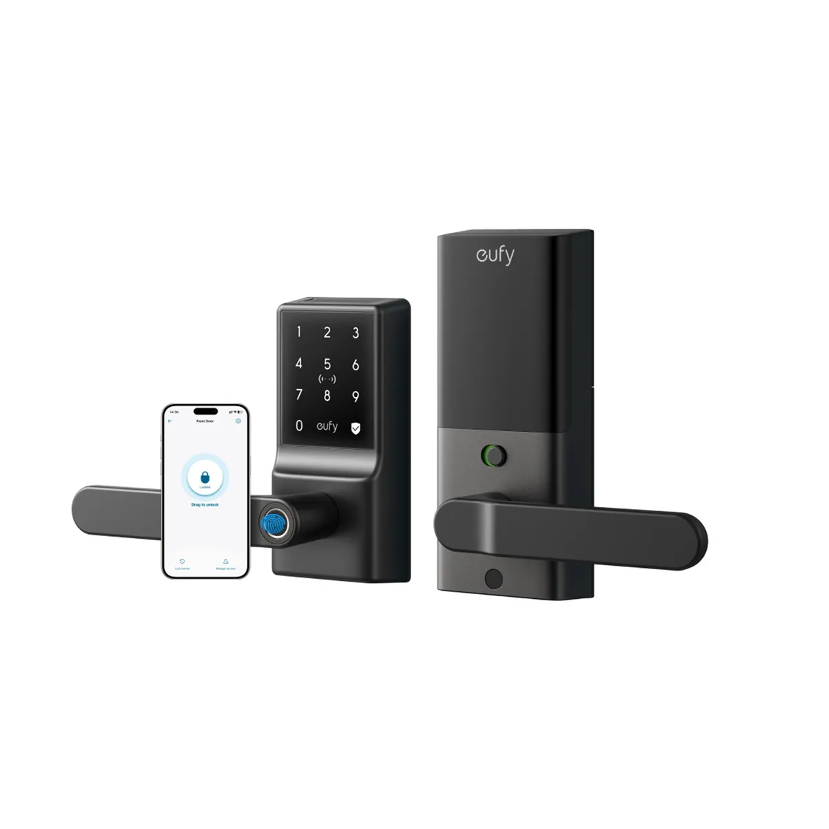 EUFY - Cerradura Eufy C33 Inteligente Negro