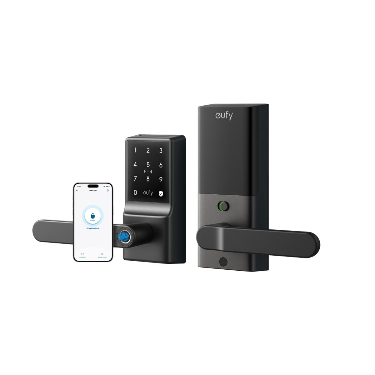 EUFY - Cerradura Eufy C33 Inteligente Negro