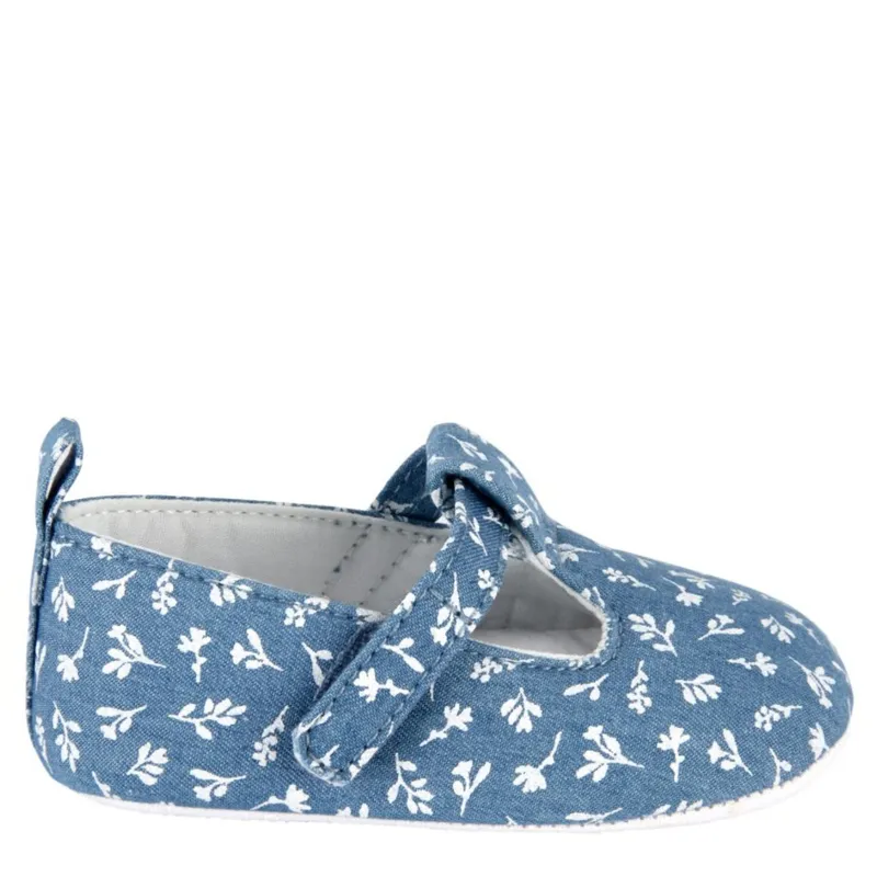CARTER'S - Zapatos Florales Gateadores Con Velcro Bebé Niña Carter's