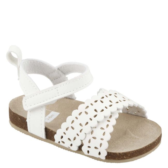 CARTER'S - Sandalias Corcho Gateadores Con Velcro Bebé Niña Carter's
