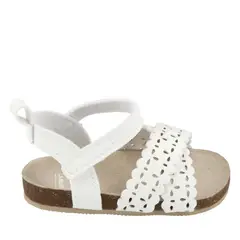 CARTER'S - Sandalias Corcho Gateadores Con Velcro Bebé Niña