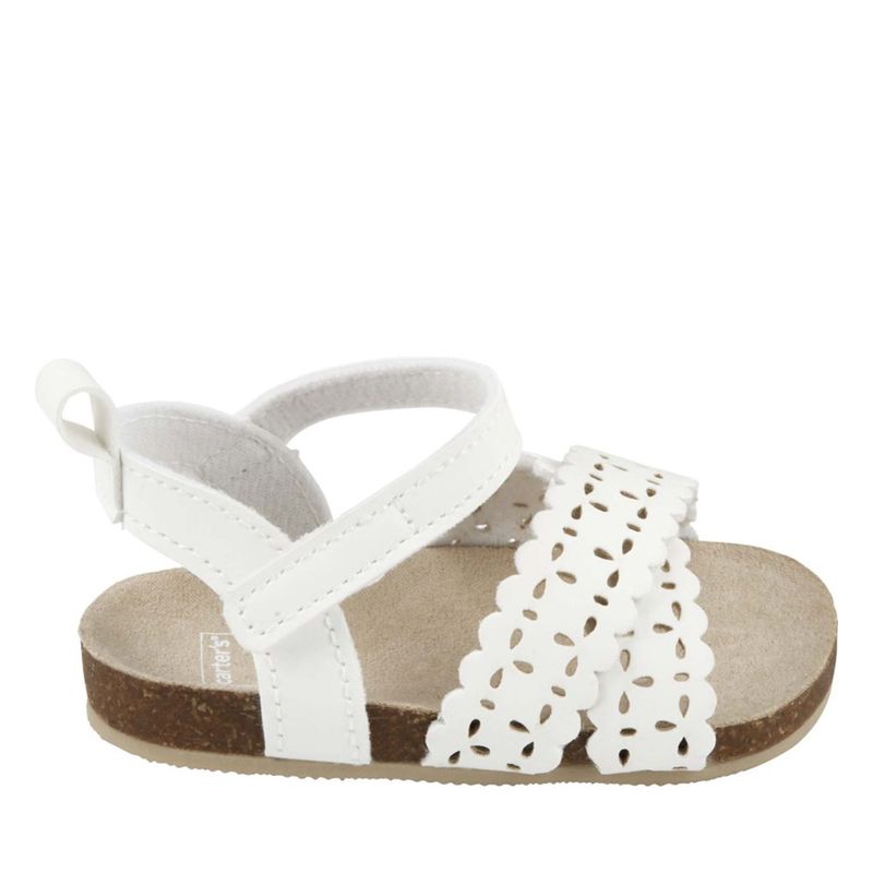 CARTER'S - Sandalias Corcho Gateadores Con Velcro Bebé Niña Carter's