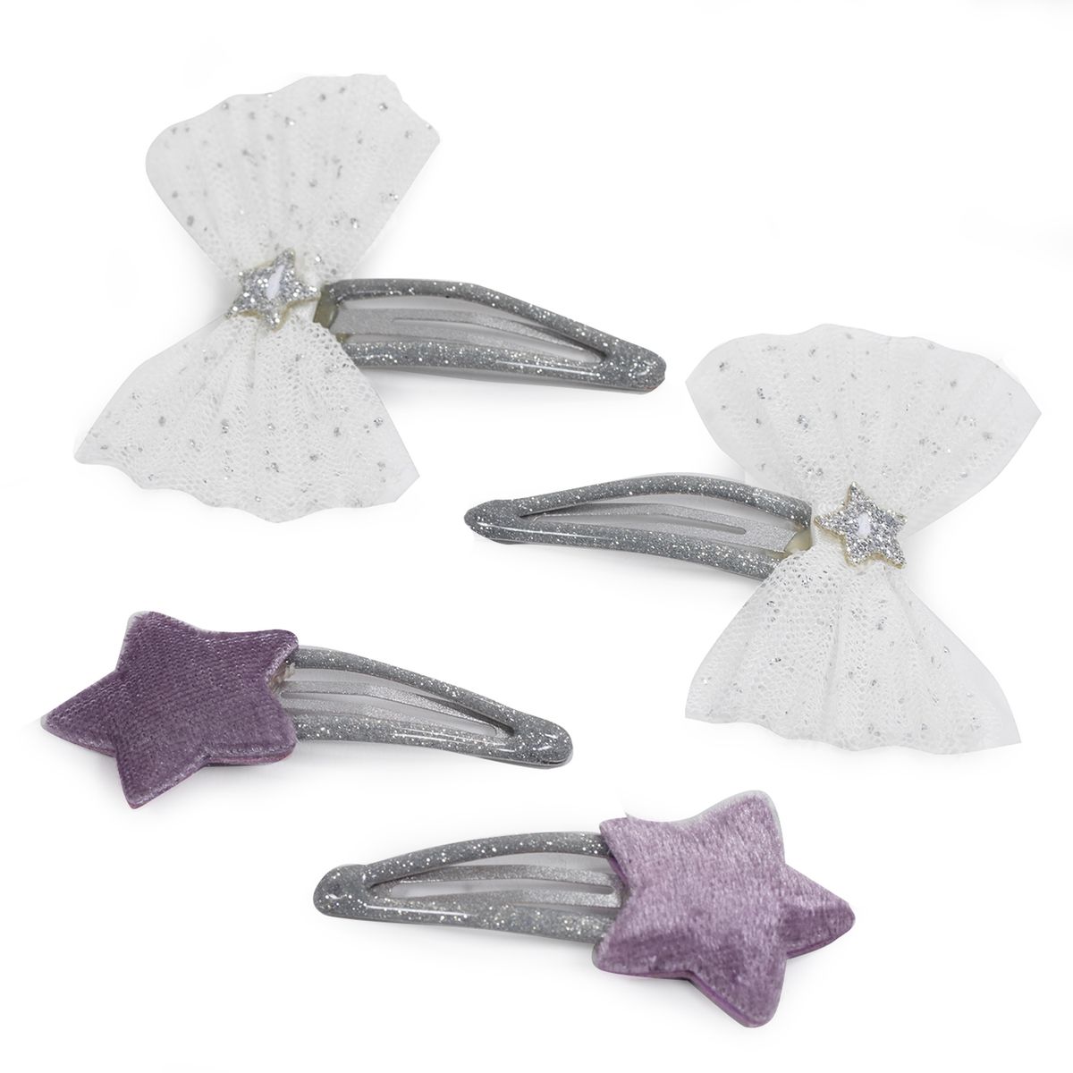 CARTER'S - Pinzas Para El Pelo Pack 4 Unidades Niña Carter's