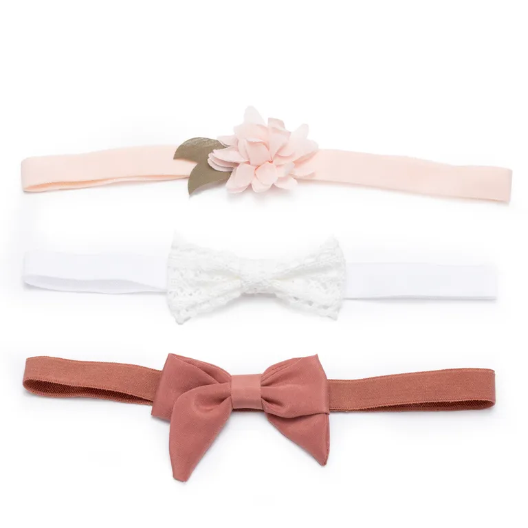 Cintillos Para El Pelo Pack 3 Unidade Bebé Niña