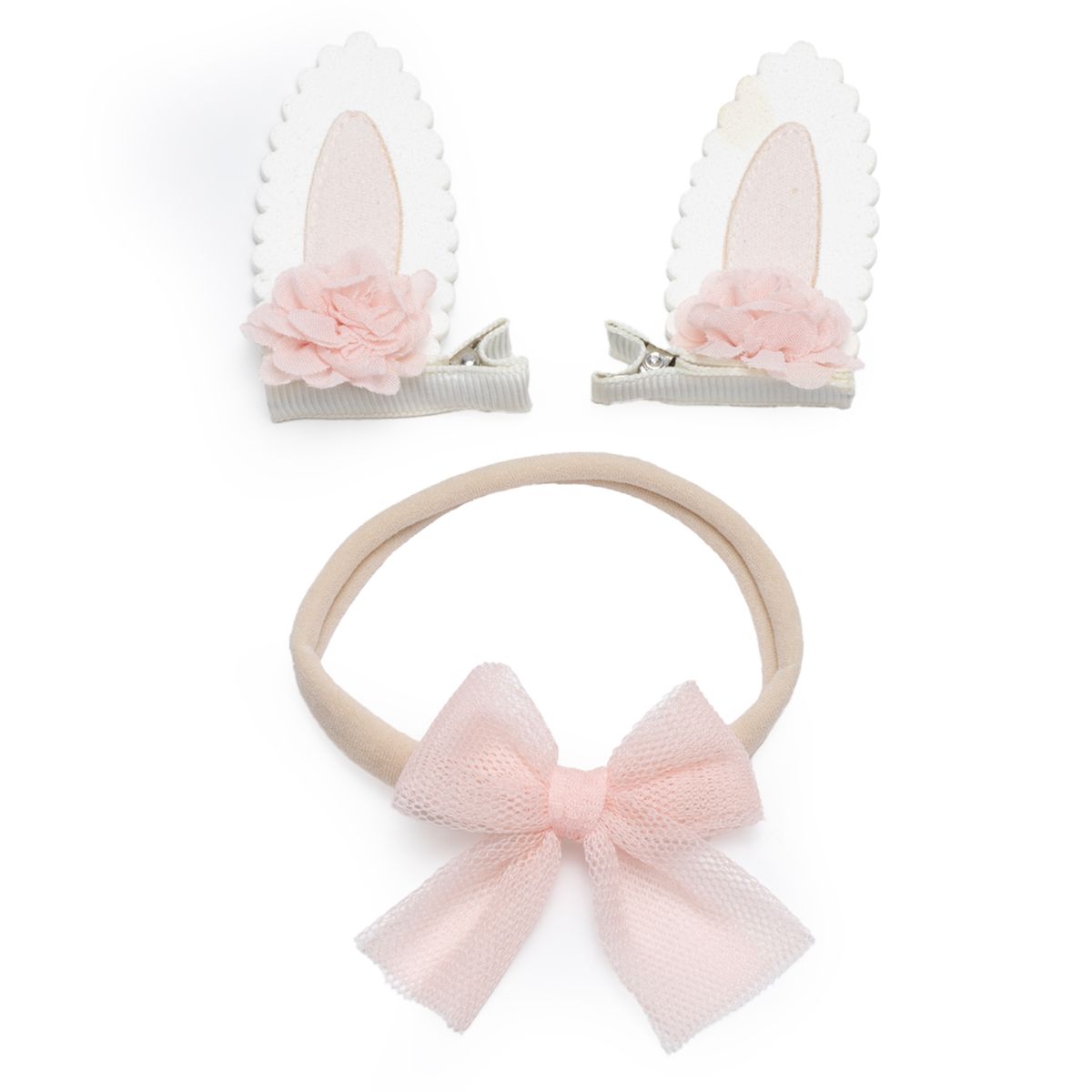 CARTER'S - Conjunto Cintillo y Pinzas Para El Pelo Bebé Niña Carter's