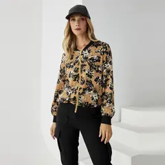 NKN - Chaqueta Estampado Floral Conjunto Mujer
