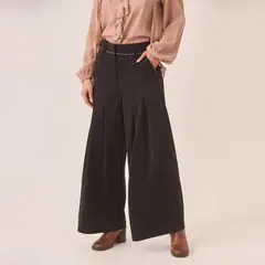NKN - Pantalón Ancho Costuras Mujer