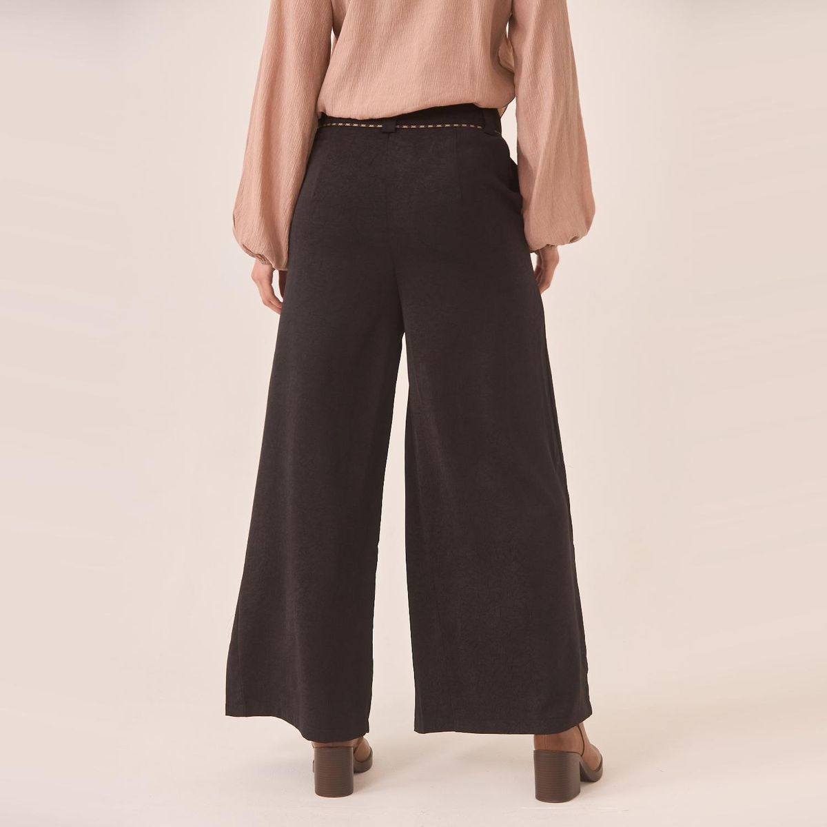 NKN - Pantalón Ancho Costuras Mujer Nkn
