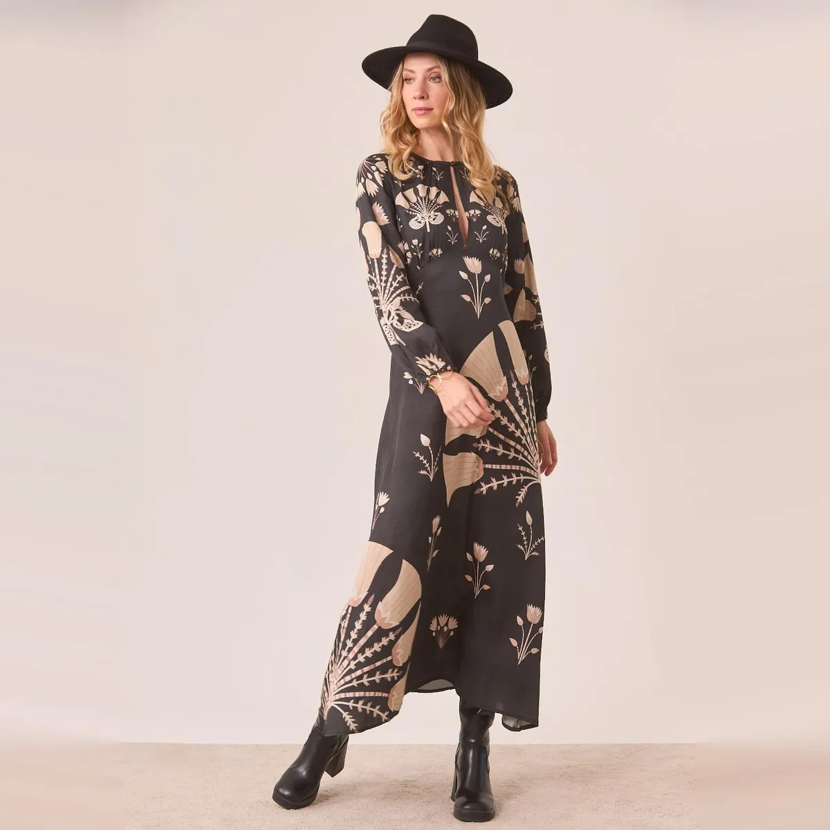NKN - Vestido Estampado Bohemia Mujer Nkn