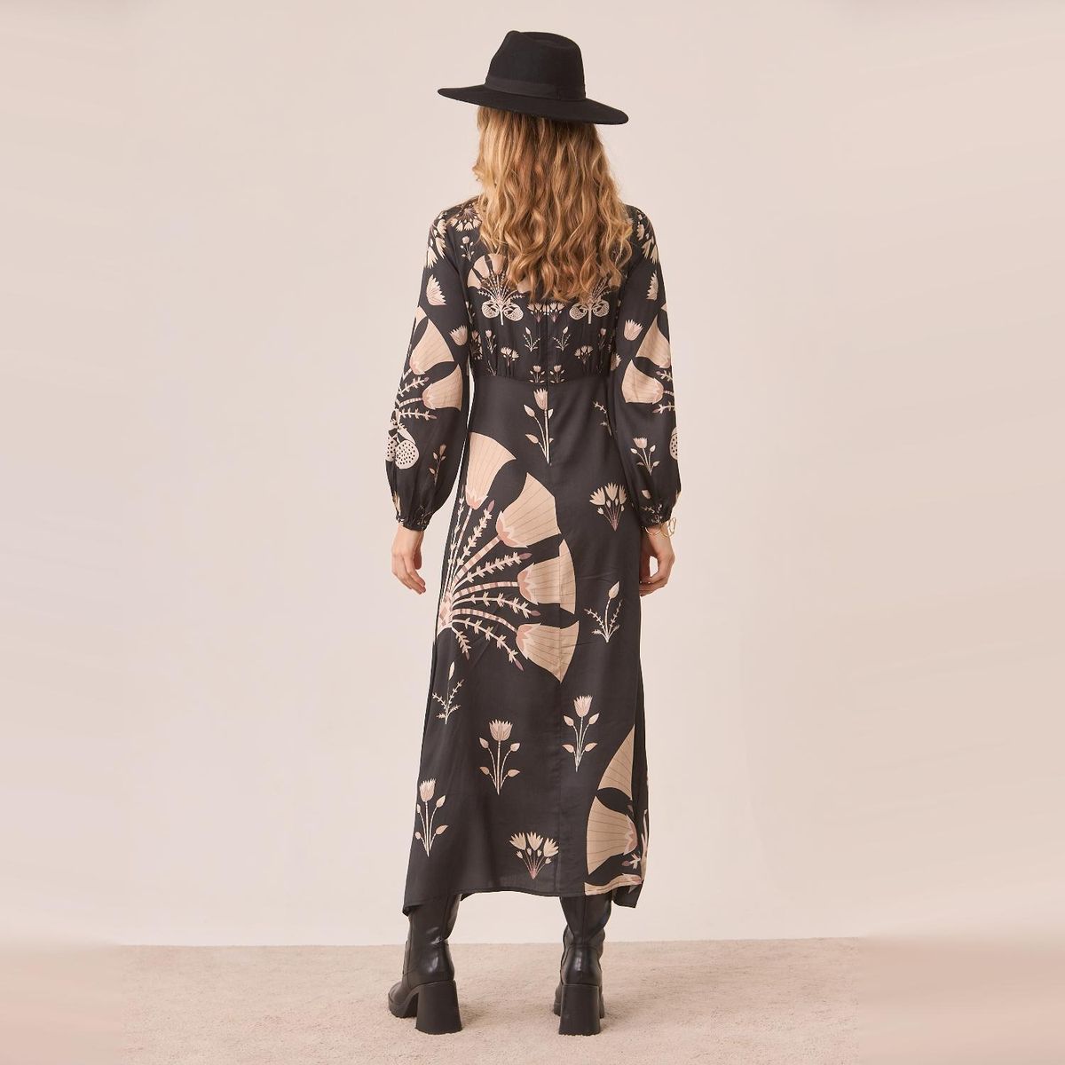NKN - Vestido Estampado Bohemia Mujer Nkn