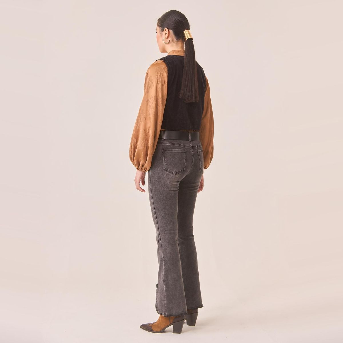 NKN - Vest Bordado Bohemia 100% Algodón Mujer Nkn