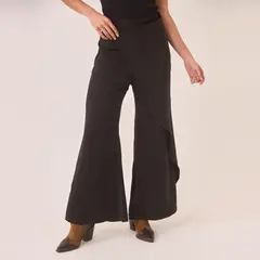 NKN - Pantalón Ancho con Aperturas Mujer