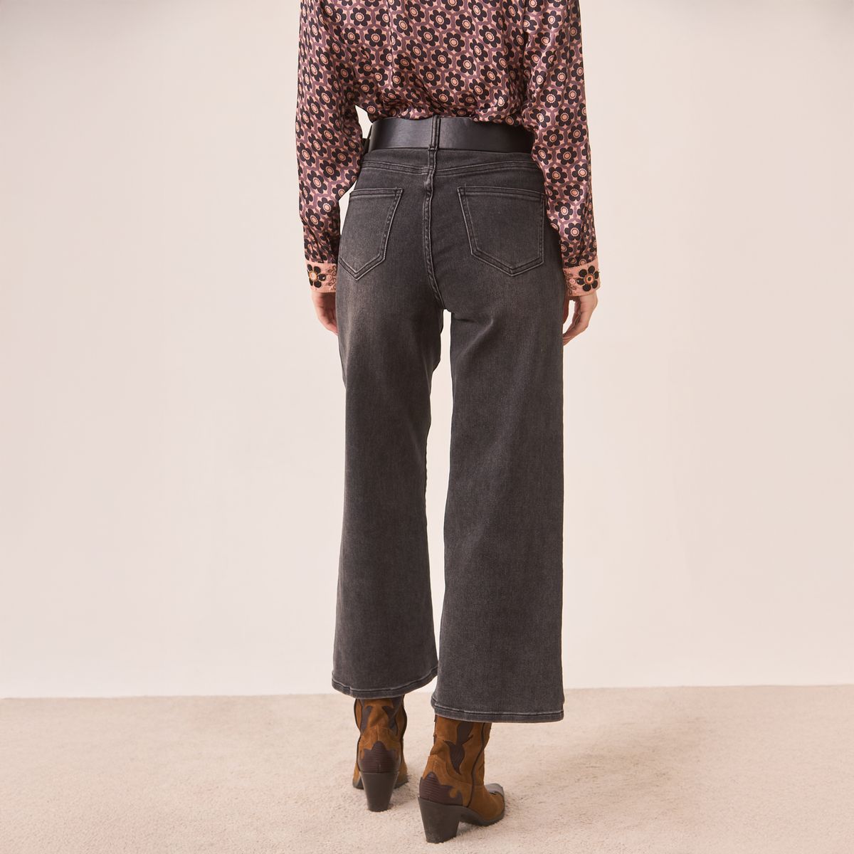 NKN - Jeans Detalles Bordados Algodón Mujer Nkn