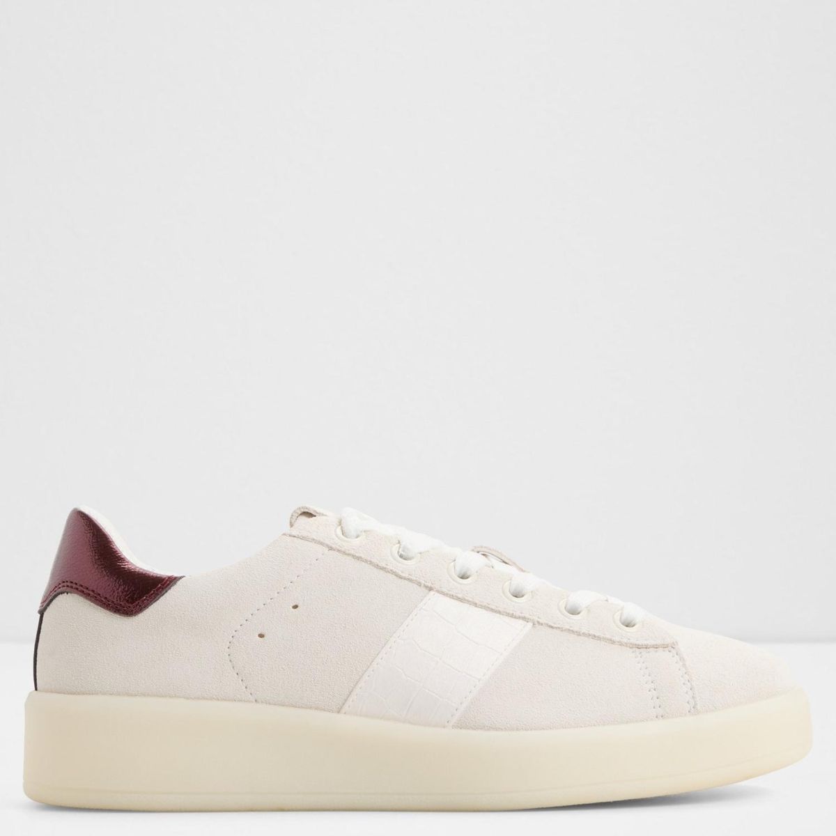 ALDO - Adrei Zapatilla Urbana Mujer Cuero Blanco Aldo