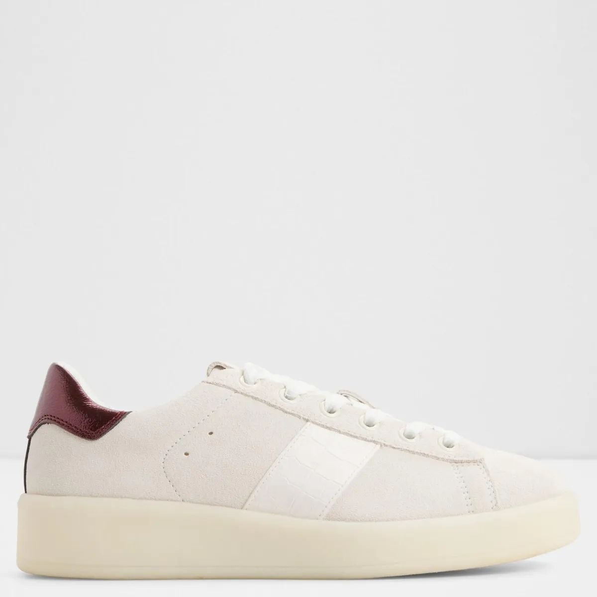 ALDO - Adrei Zapatilla Urbana Mujer Cuero Blanco Aldo