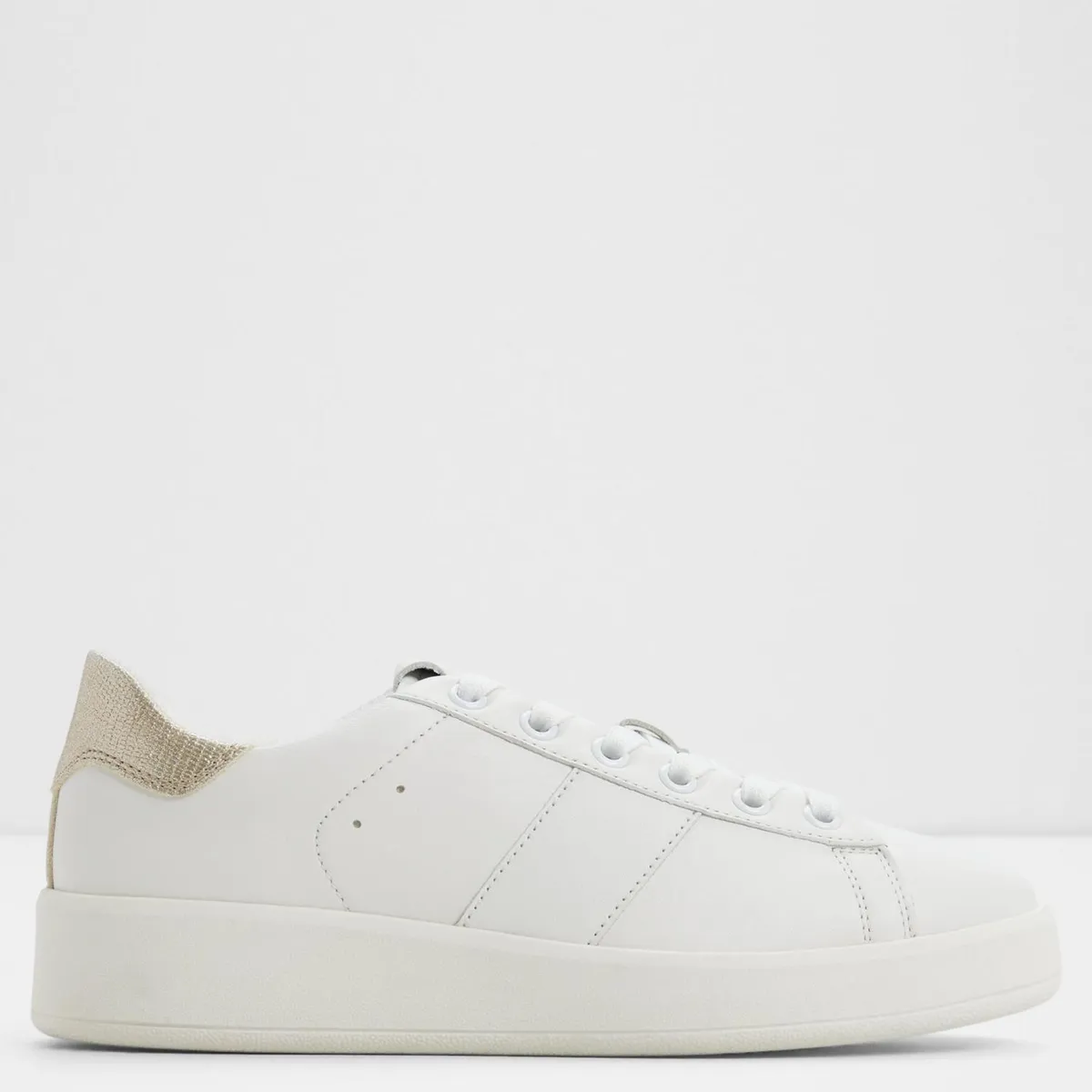 ALDO - Adrei Zapatilla Urbana Mujer Cuero Blanco Aldo