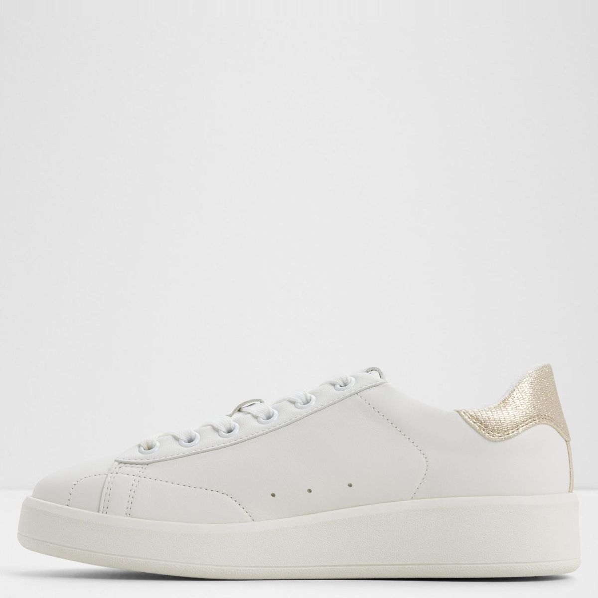 ALDO - Adrei Zapatilla Urbana Mujer Cuero Blanco Aldo