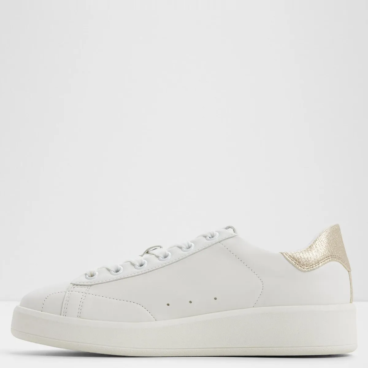 ALDO - Adrei Zapatilla Urbana Mujer Cuero Blanco Aldo