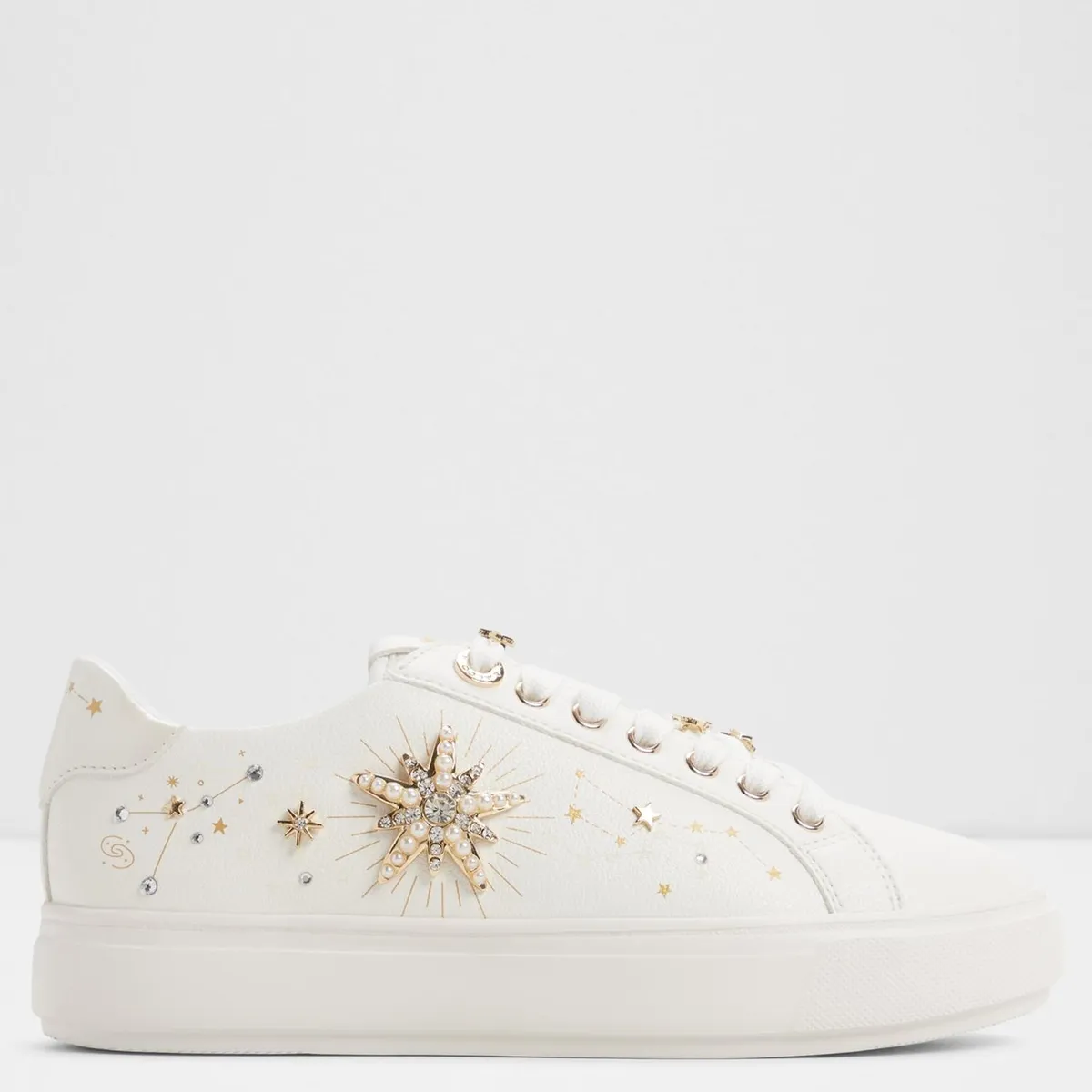 ALDO - Starbright Zapatilla Urbana Mujer Blanco Aldo