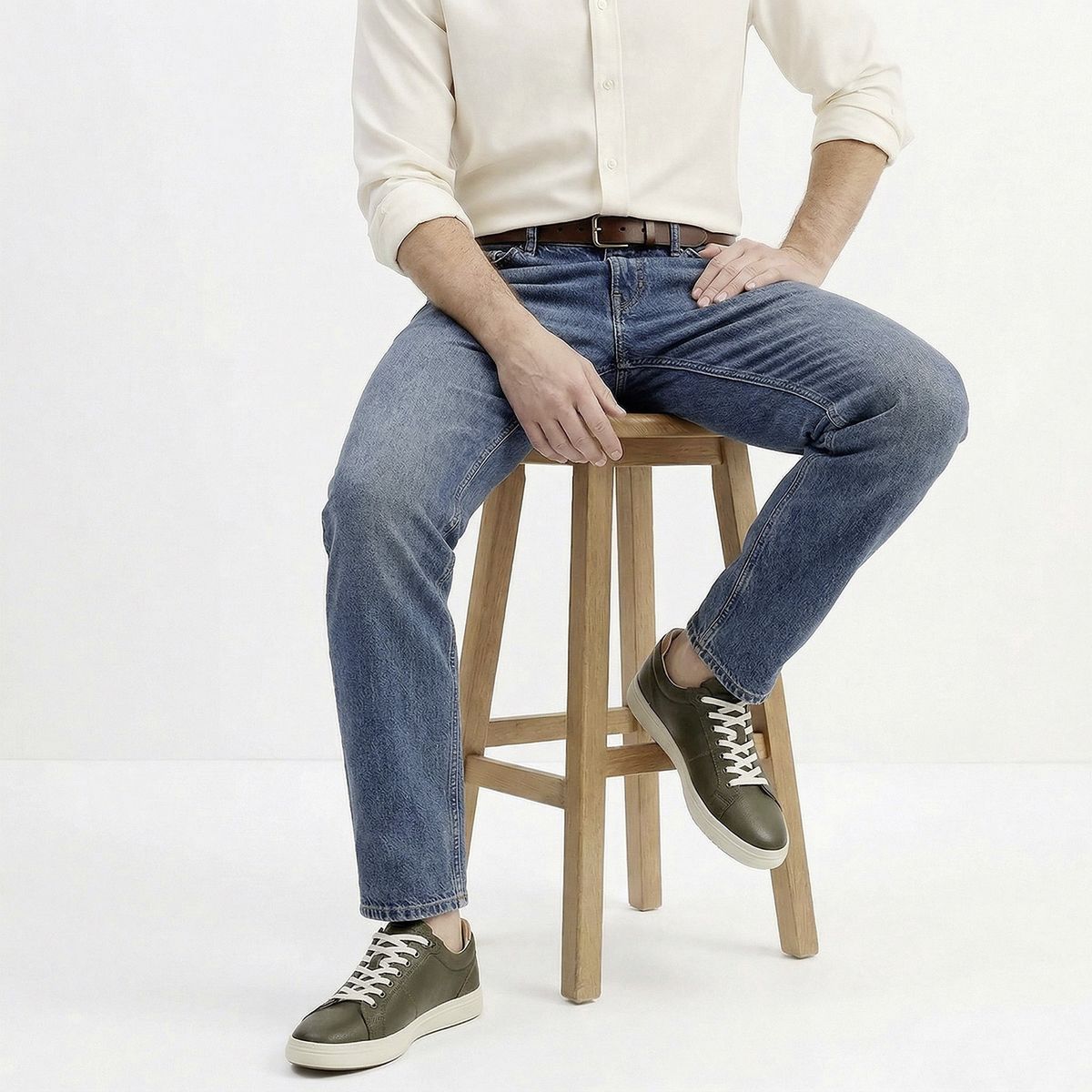 ALDO - Finespec Zapatilla Urbana Hombre Verde Aldo