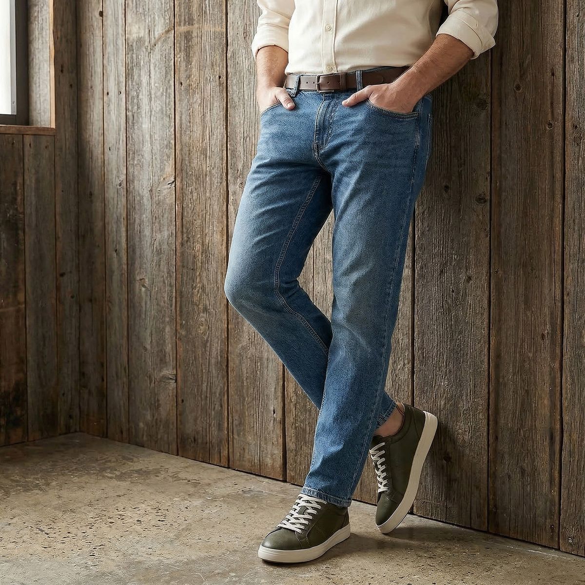 ALDO - Finespec Zapatilla Urbana Hombre Verde Aldo