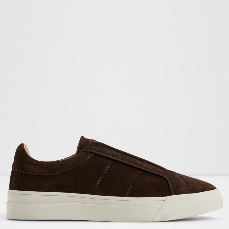 ALDO Auren Zapatilla Urbana Hombre Cuero Café