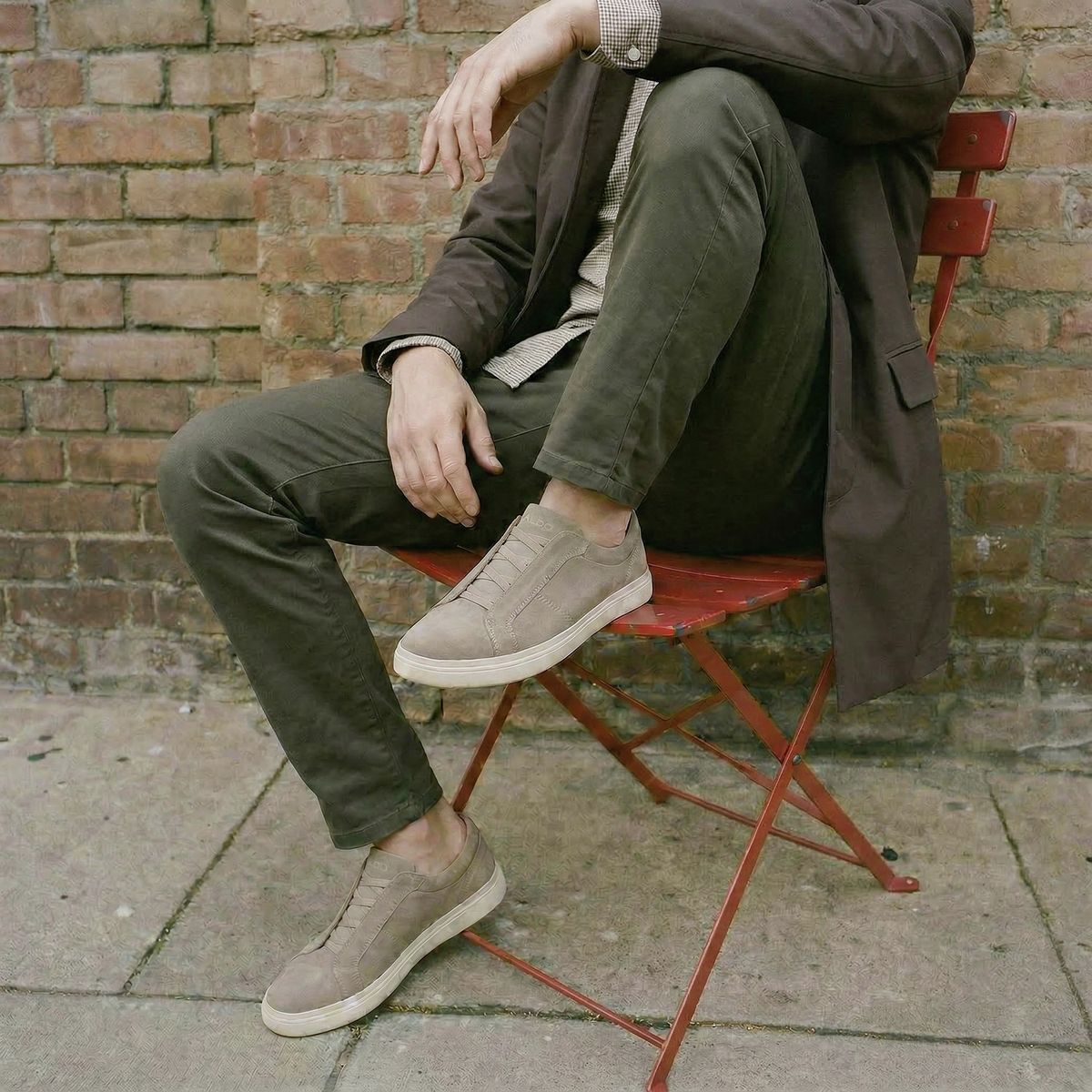 ALDO - Carlson Zapatilla Urbana Hombre Cuero Taupe Aldo