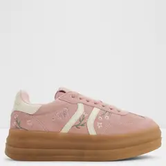 ALDO - Elabrintar Zapatilla Urbana Mujer Cuero Rosado