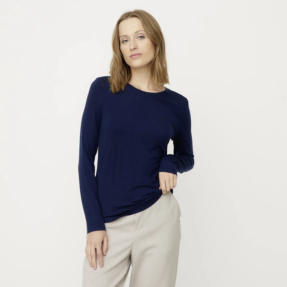 VERO MODA - Polera Manga Larga Mujer Vero Moda