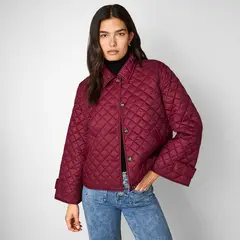 VERO MODA - Chaqueta Acolchada Cuello Polo Mujer