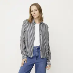 VERO MODA - Blusa Estampada Rayas Mujer