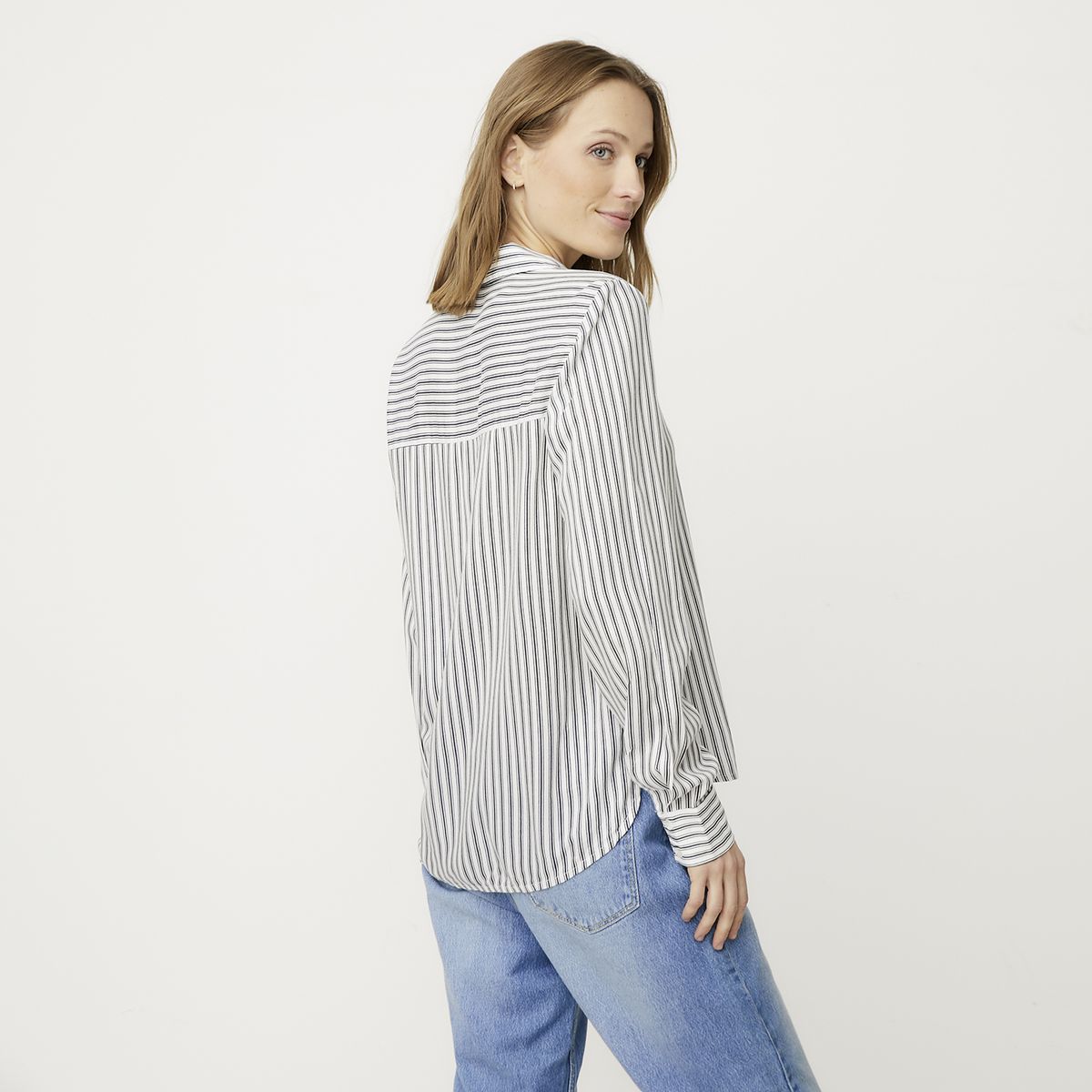 VERO MODA - Blusa Estampada Rayas Mujer Vero Moda