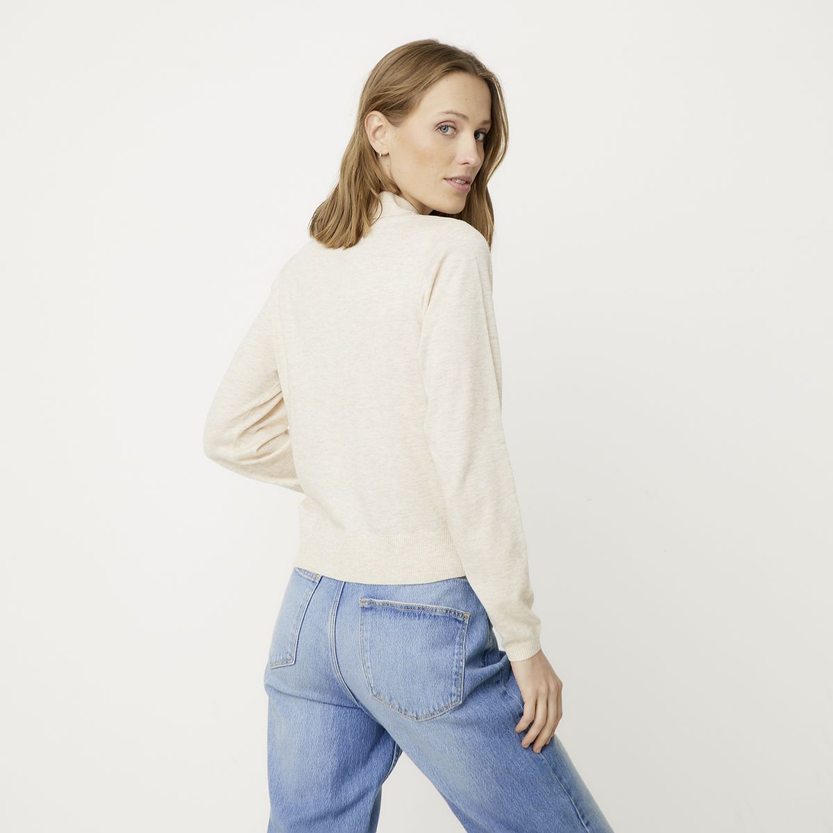VERO MODA - Chaleco Cuello Polo Con Botones Mujer Vero Moda