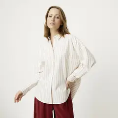 VERO MODA - Blusa Manga Larga 100% Algodón Mujer