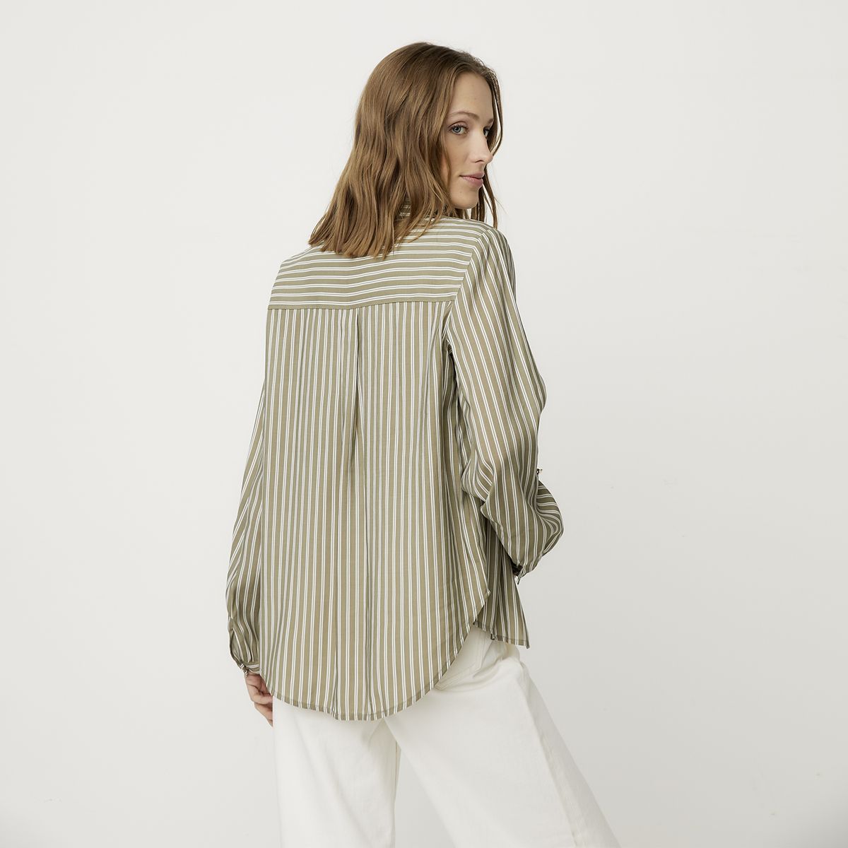 VERO MODA - Blusa Estampada Rayas con Bolsillo Mujer Vero Moda